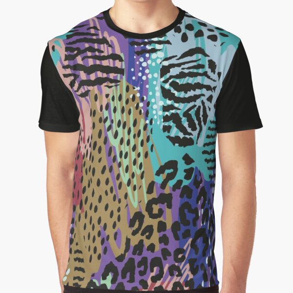 Aesthetic Seamless Animal Tiger Abstract Pattern  Print by daybreakagain T-Shirts, Hoodie, Sweatshirt (Image 1)