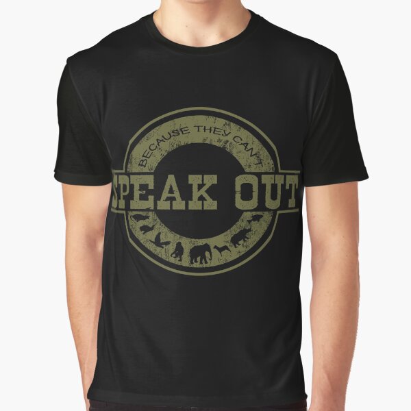 Speak Out Because They Can't by DogLifeCo T-Shirts, Hoodie, Sweatshirt | BlankRebels.com (Image 1)