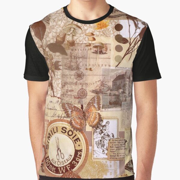 Antique Cottagecore Sticker Collage by Dreaming-Maiden T-Shirts, Hoodie, Sweatshirt | BlankRebels.com (Image 1)