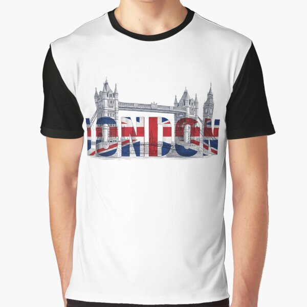 London Tower Bridge Sketch by CharlieDesings T-Shirts, Hoodie, Sweatshirt | BlankRebels.com (Image 1)