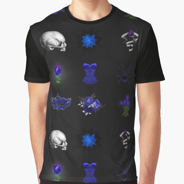 Gothic Purple and Blues by Dreamflight T-Shirts, Hoodie, Sweatshirt | BlankRebels.com (Image 1)