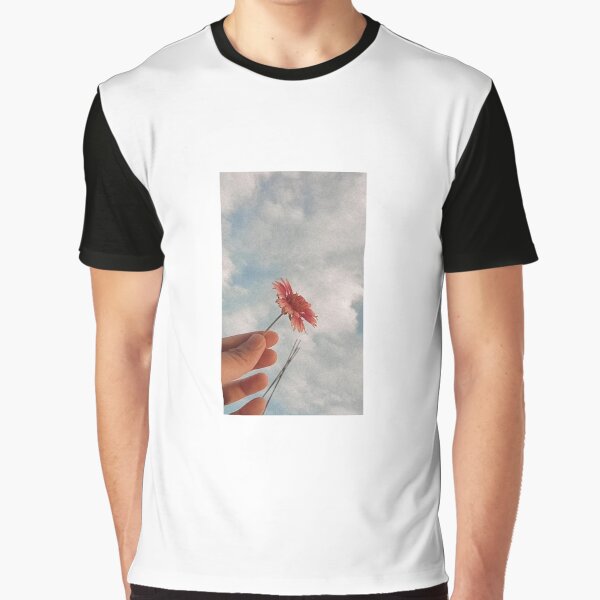 Sky & flower aesthetic by Rosekiss02 T-Shirts, Hoodie, Sweatshirt | BlankRebels.com (Image 1)