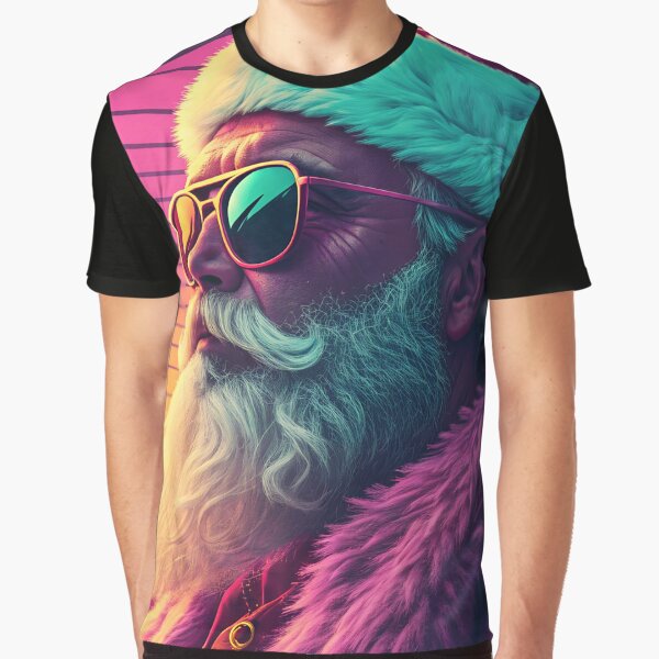 Stylized portrait of Santa by Bionson Art T-Shirts, Hoodie, Sweatshirt | BlankRebels.com (Image 1)