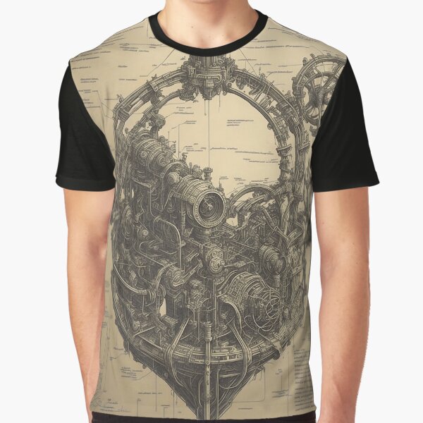 Da Vinci sketch by M-Y-A-R-T- T-Shirts, Hoodie, Sweatshirt | BlankRebels.com (Image 1)