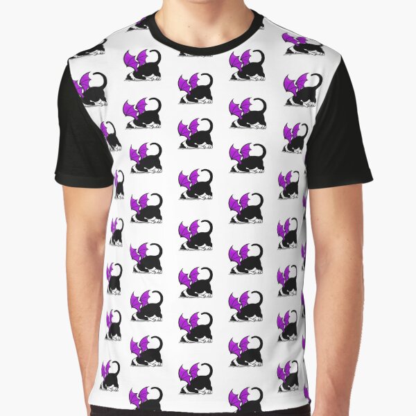 Cat Bat Halloween Purple pattern by BeebooDesign T-Shirts, Hoodie, Sweatshirt | BlankRebels.com (Image 1)