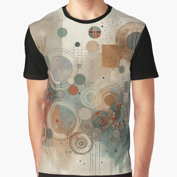 Boho Abstract Background - 30 by Acabee T-Shirts, Hoodie, Sweatshirt | BlankRebels.com (Image 1)