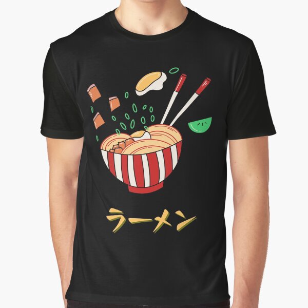 japanese ramen noodles kanji by Bizarro23 T-Shirts, Hoodie, Sweatshirt | BlankRebels.com (Image 1)