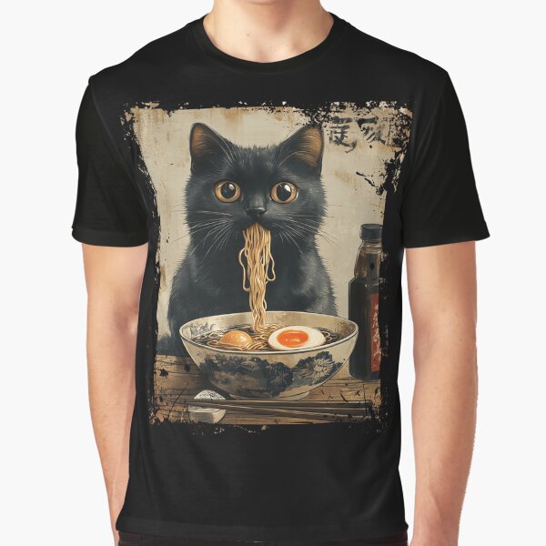 Cat Ramen Japanese by tinglatoravi T-Shirts, Hoodie, Sweatshirt | BlankRebels.com (Image 1)