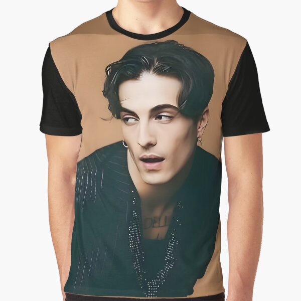 Damiano David – Modern Rock Icon Portrait Art Design by zulenekbedf T-Shirts, Hoodie, Sweatshirt | BlankRebels.com (Image 1)
