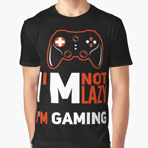 I’m not lazy, I’m gaming by mwebba2005 T-Shirts, Hoodie, Sweatshirt | BlankRebels.com (Image 1)