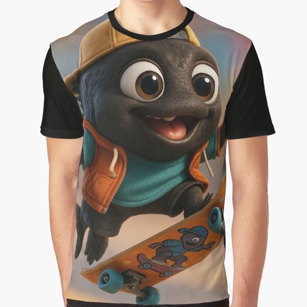 Skater Oilfish by Sillytoe T-Shirts, Hoodie, Sweatshirt | BlankRebels.com (Image 1)