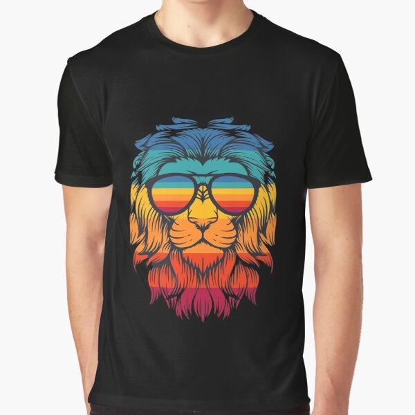 Lion Retro T-Shirts, Hoodie, Sweatshirt