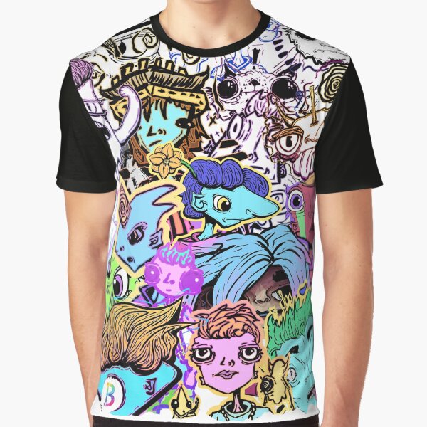 Cartoon Character Mashup by BobbyMillsArt T-Shirts, Hoodie, Sweatshirt | BlankRebels.com (Image 1)