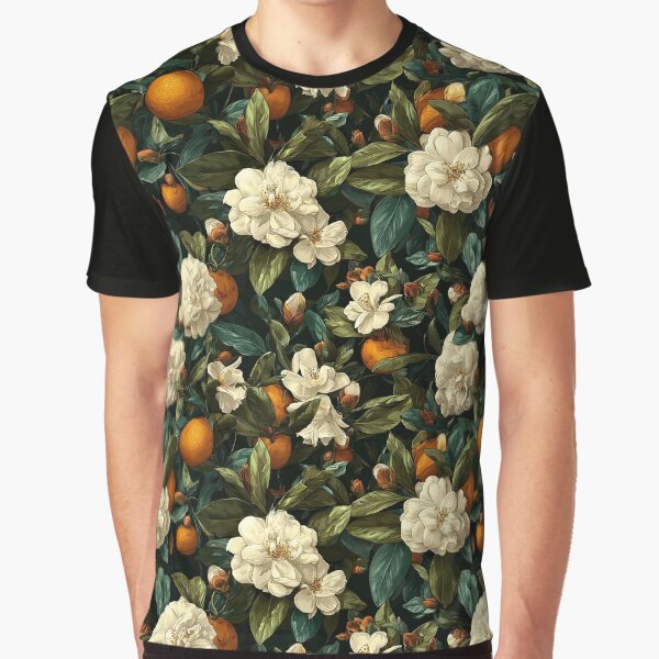 Minimalistic Gardenias Print - Flower Floral Pattern  - Gift Sets For Women by RoyalStarsPatts T-Shirts,... (Image 1)