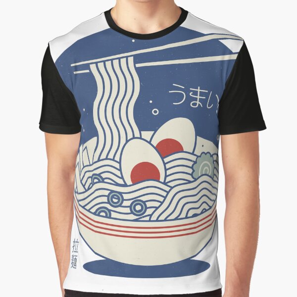 Retro Japanese Ramen Design by RepublicOfFire T-Shirts, Hoodie, Sweatshirt | BlankRebels.com (Image 1)