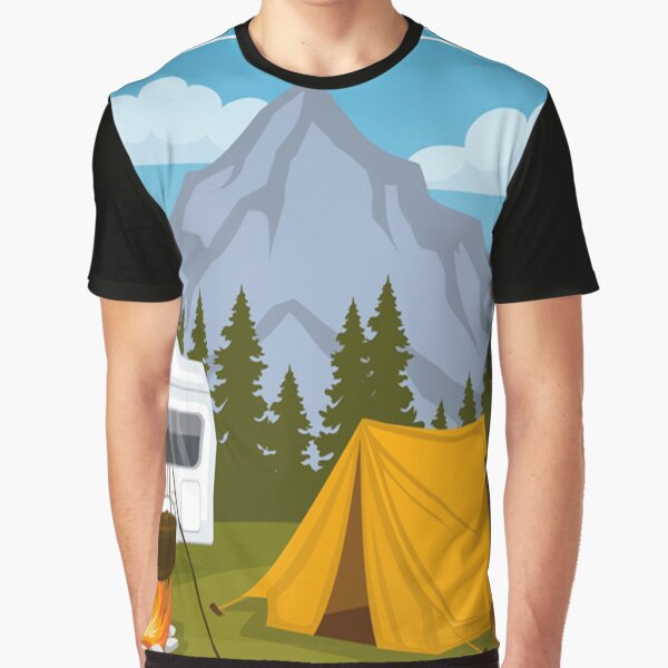 Camping Adventure by MatildaWatson T-Shirts, Hoodie, Sweatshirt | BlankRebels.com (Image 1)