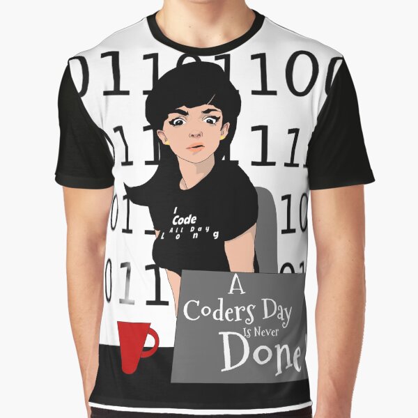 Life Of A Coder by MindCereal T-Shirts, Hoodie, Sweatshirt | BlankRebels.com (Image 1)
