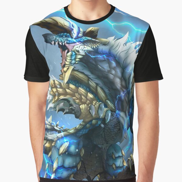 Zinogre (Monster Hunter) Lightning V1 by Fantasyhaze T-Shirts, Hoodie, Sweatshirt | BlankRebels.com (Image 1)