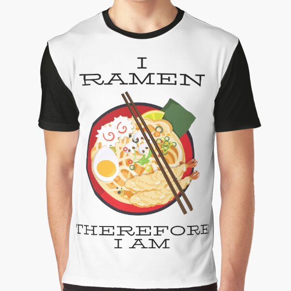 I ramen therefore I am by Rickido T-Shirts, Hoodie, Sweatshirt | BlankRebels.com (Image 1)