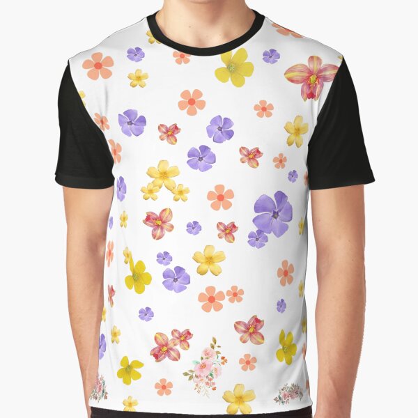 Colorful Floral Pattern by Rell1970 T-Shirts, Hoodie, Sweatshirt | BlankRebels.com (Image 1)