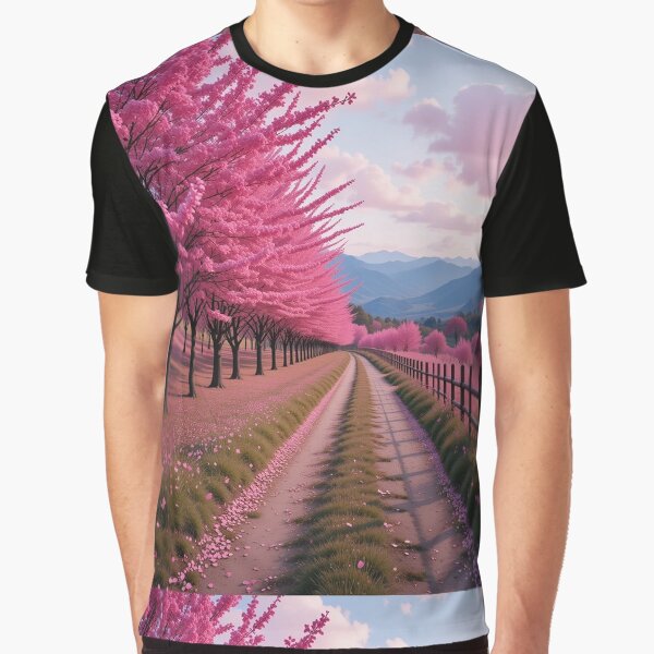 Mystical Autumn Forest Path by PixelVibe782 T-Shirts, Hoodie, Sweatshirt | BlankRebels.com (Image 1)