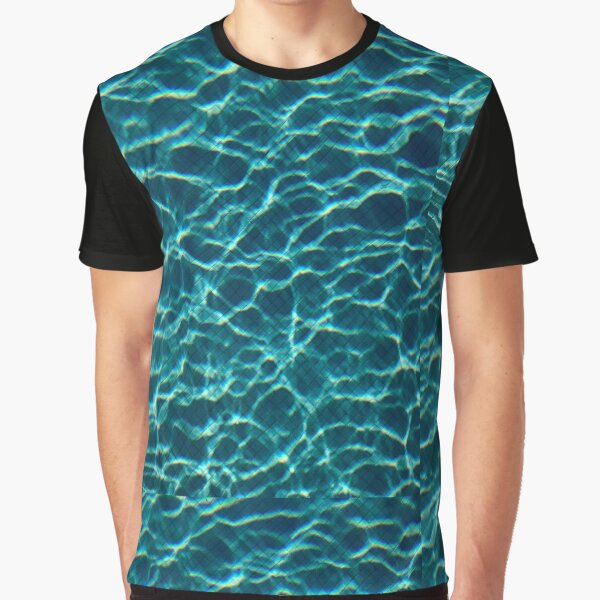 Abstract water swimming pool summer textures Water shadows by Tropical Blood T-Shirts, Hoodie, Sweatshirt (Image 1)