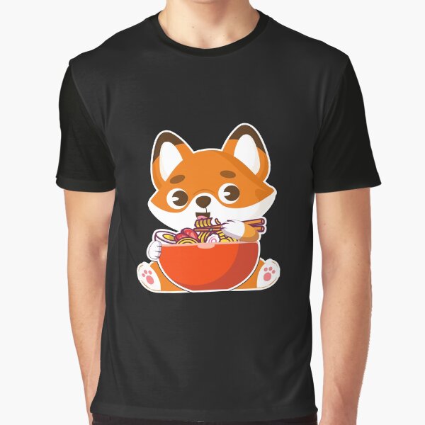 Fox leaves ramen by oussimakh T-Shirts, Hoodie, Sweatshirt | BlankRebels.com (Image 1)