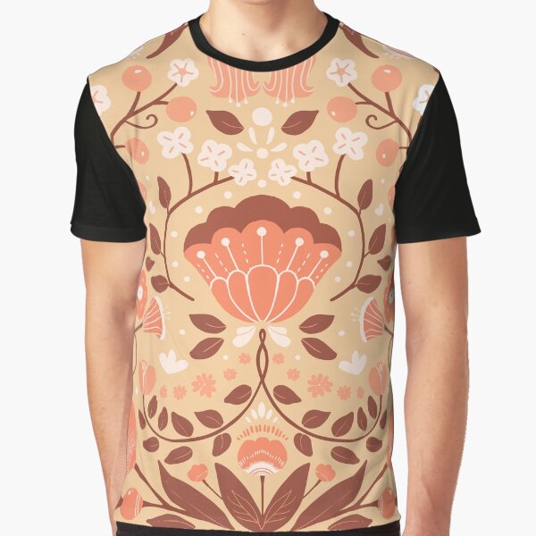 Floral illustration by Floral patterns and cute characters T-Shirts, Hoodie, Sweatshirt | BlankRebels.com (Image 1)
