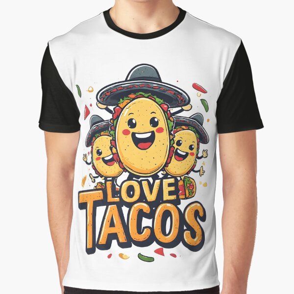 Love Tacos in Sombreros by owi-art T-Shirts, Hoodie, Sweatshirt | BlankRebels.com (Image 1)