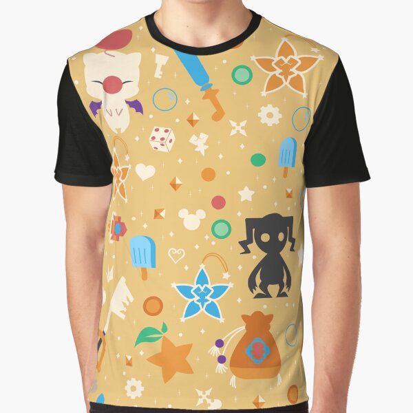 Kingdom Hearts Pastel Pattern by RedSketches T-Shirts, Hoodie, Sweatshirt | BlankRebels.com (Image 1)