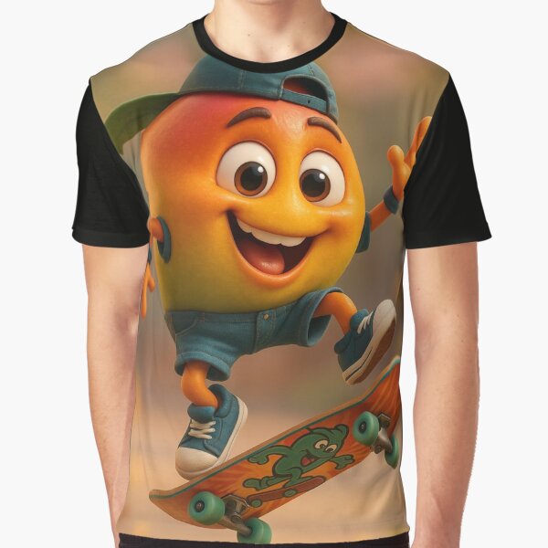 Skater Mango by Sillytoe T-Shirts, Hoodie, Sweatshirt | BlankRebels.com (Image 1)