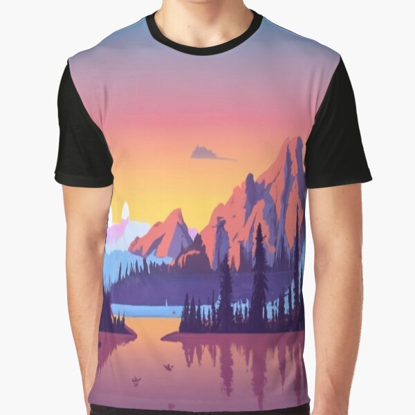 Pixelated Nature Wonders by ysa-pattern T-Shirts, Hoodie, Sweatshirt | BlankRebels.com (Image 1)