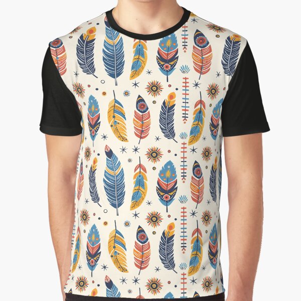 Boho Chic Cute Pattern Pillow by amortka T-Shirts, Hoodie, Sweatshirt | BlankRebels.com (Image 1)