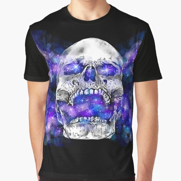 Galaxy Skull Artwork by Artsyylicious T-Shirts, Hoodie, Sweatshirt | BlankRebels.com (Image 1)