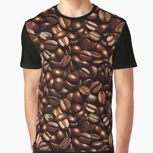Coffee Beans | Coffee Pattern | Coffee Lover by UnhingedBird T-Shirts, Hoodie, Sweatshirt | BlankRebels.com (Image 1)