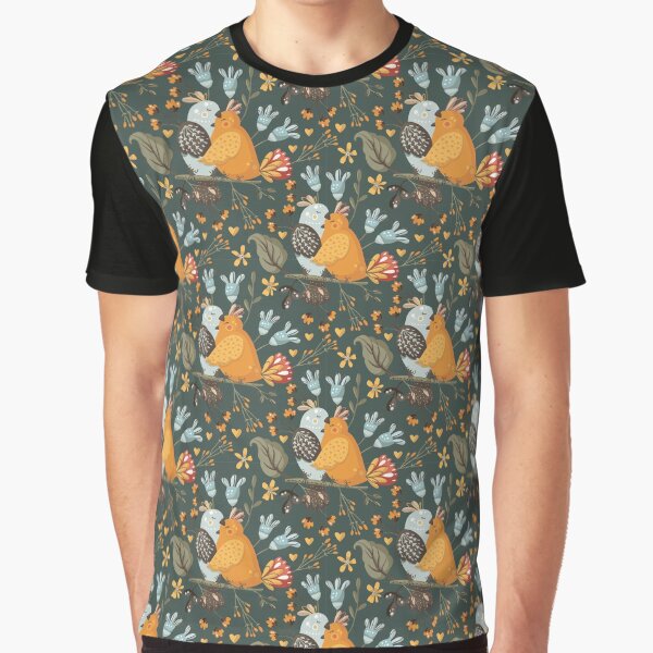 boho birds Pattern Print Art Design by Spot Sweet T-Shirts, Hoodie, Sweatshirt | BlankRebels.com (Image 1)