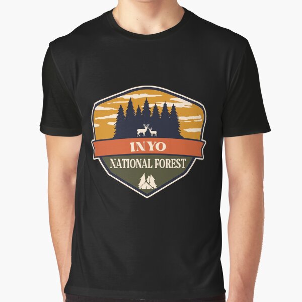 Inyo National Forest by graphic-map T-Shirts, Hoodie, Sweatshirt | BlankRebels.com (Image 1)