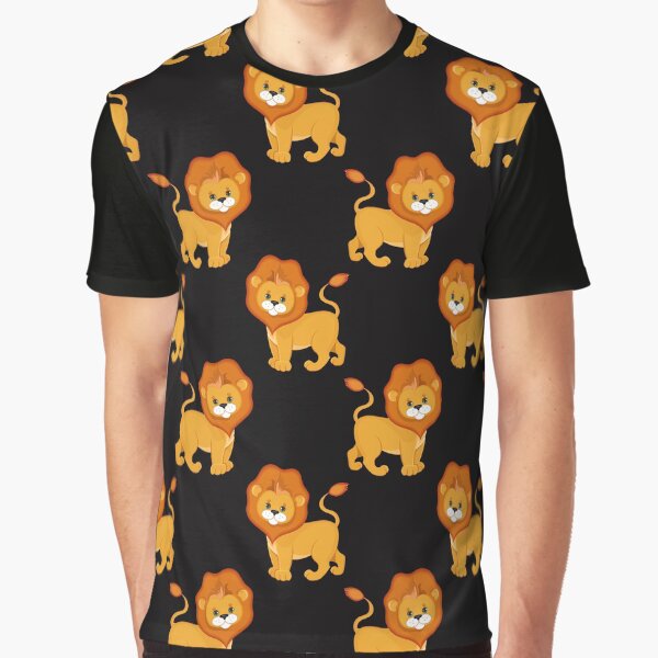 lion pattern by virilamissa T-Shirts, Hoodie, Sweatshirt | BlankRebels.com (Image 1)