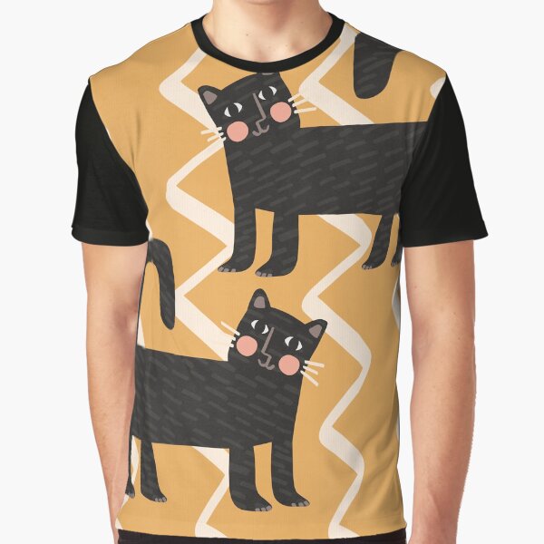 BLACK CATS ABSTRACT by Emily Zigo T-Shirts, Hoodie, Sweatshirt | BlankRebels.com (Image 1)