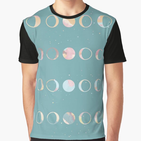 Bright Blue Moon Phase by Moon Fern Vintage T-Shirts, Hoodie, Sweatshirt | BlankRebels.com (Image 1)