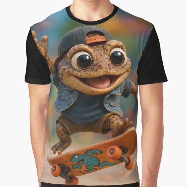 Skater Oak Toad by Sillytoe T-Shirts, Hoodie, Sweatshirt | BlankRebels.com (Image 1)