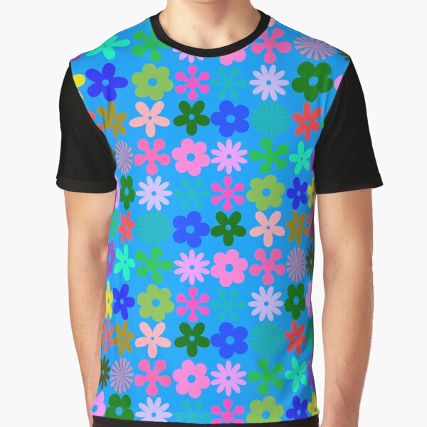 Hippie Flower Pattern by mrtraz T-Shirts, Hoodie, Sweatshirt | BlankRebels.com (Image 1)