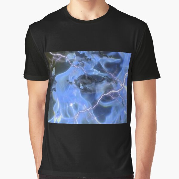 Blue cyber y2k design by hannahhamo T-Shirts, Hoodie, Sweatshirt | BlankRebels.com (Image 1)