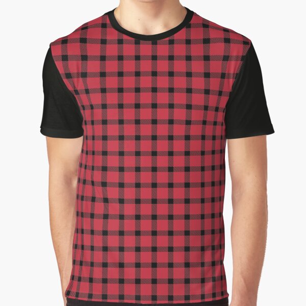 Classic Buffalo Check in red & black. by CobwebsClothing