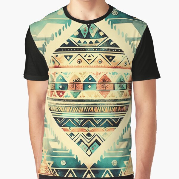 A Diamond Aztec Bohemian SouthWest Design - Boho Chic Patterns by GVRDesign