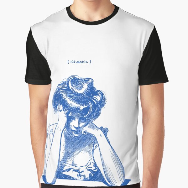 Chaotic – Retro Sketch Style by 3LittleLlamas T-Shirts, Hoodie, Sweatshirt | BlankRebels.com (Image 1)