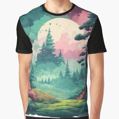 003 Pine Forest by Alexis Art Collection T-Shirts, Hoodie, Sweatshirt | BlankRebels.com (Image 1)