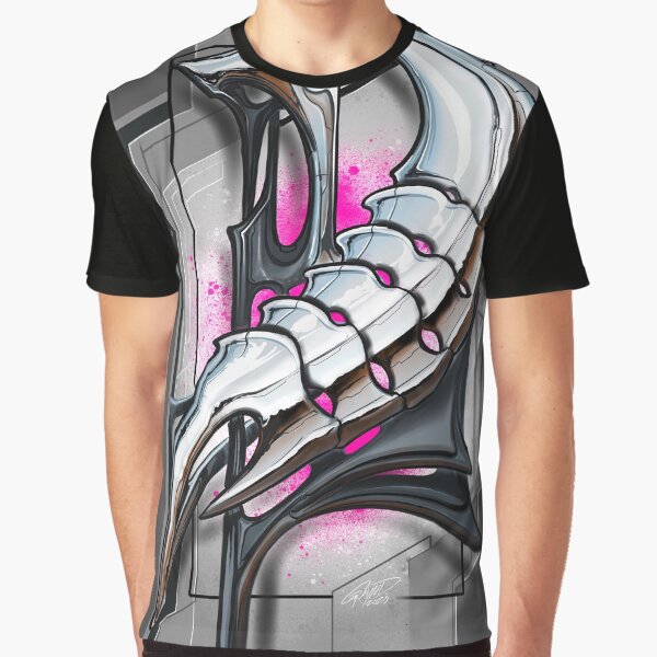 Biomech chrome look by heinzgraynd T-Shirts, Hoodie, Sweatshirt | BlankRebels.com (Image 1)