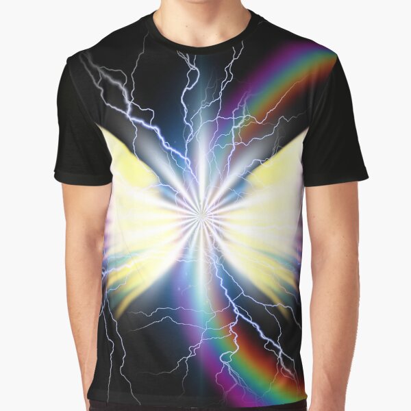 Rainbow angel butterfly by Zip-Zup T-Shirts, Hoodie, Sweatshirt | BlankRebels.com (Image 1)