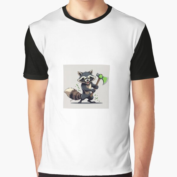 Angry raccoon by Tioger T-Shirts, Hoodie, Sweatshirt | BlankRebels.com (Image 1)
